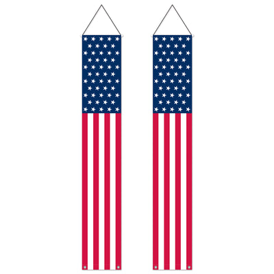 Stars & Stripes Patriotic Door Panel Set - Indoor/Outdoor