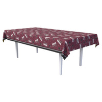 Congrats Grad Burgundy Plastic Tablecover - 54