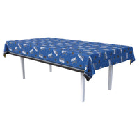 Congrats Grad Blue Plastic Tablecover - 54