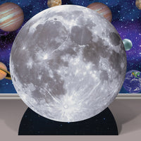 Moon Stand-Up Prop - 4ft Tall Space Decoration