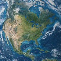 Giant Earth Stand-Up Prop - Space & Educational Decor