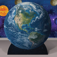 Giant Earth Stand-Up Prop - Space & Educational Decor