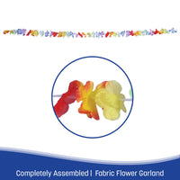 Silk 'N Petals Garland - 20 Ft Multi-Color Fabric Flowers - view 4