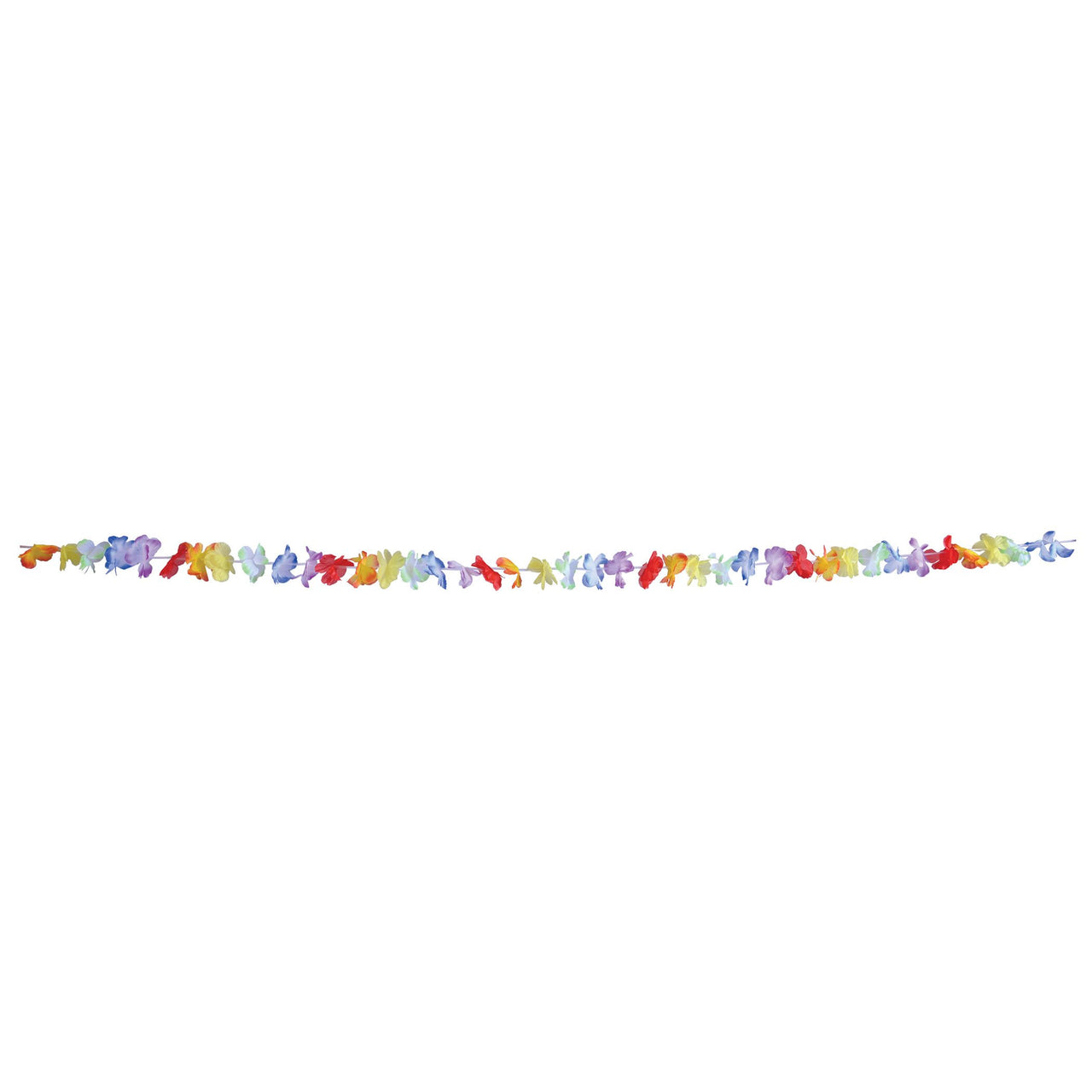Silk 'N Petals Garland - 20 Ft Multi-Color Fabric Flowers