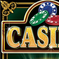 Casino High Roller All-Weather Door Cover - 6ft x 30in