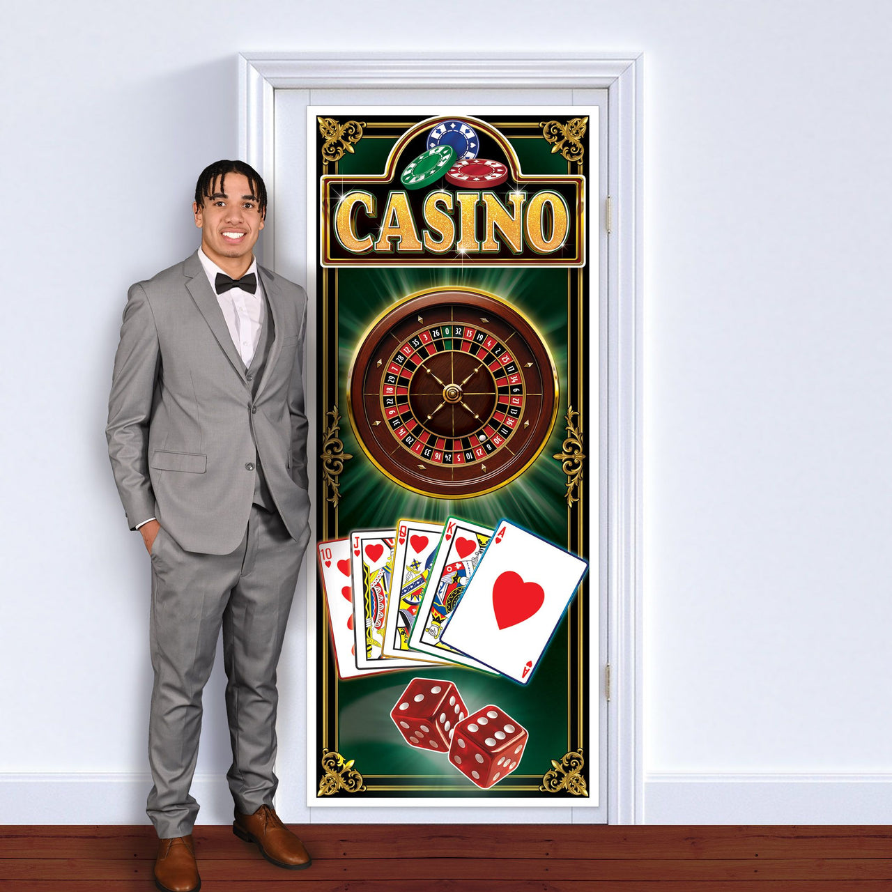 Casino High Roller All-Weather Door Cover - 6ft x 30in