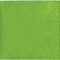 Bulk 240 pc Fresh Lime Green Value Friendly Luncheon Napkins  - Solid Color Party Tableware by Creative Converting