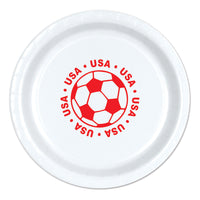 Soccer Party Dinner Plates - 9 inch (8 Count)