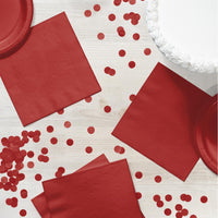 Bulk Classic Red Luncheon Napkins 3 ply (500 per Case)