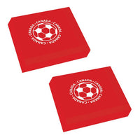 Soccer Luncheon Napkins - 2-Ply Canadian Sports (16 Ct)