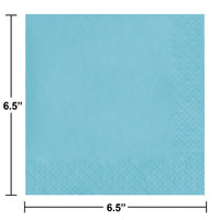 Bulk Pastel Blue Luncheon Napkins 3 ply (500 per Case)