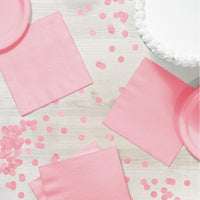 Bulk Classic Pink Value Friendly Luncheon Napkins (240 per Case)