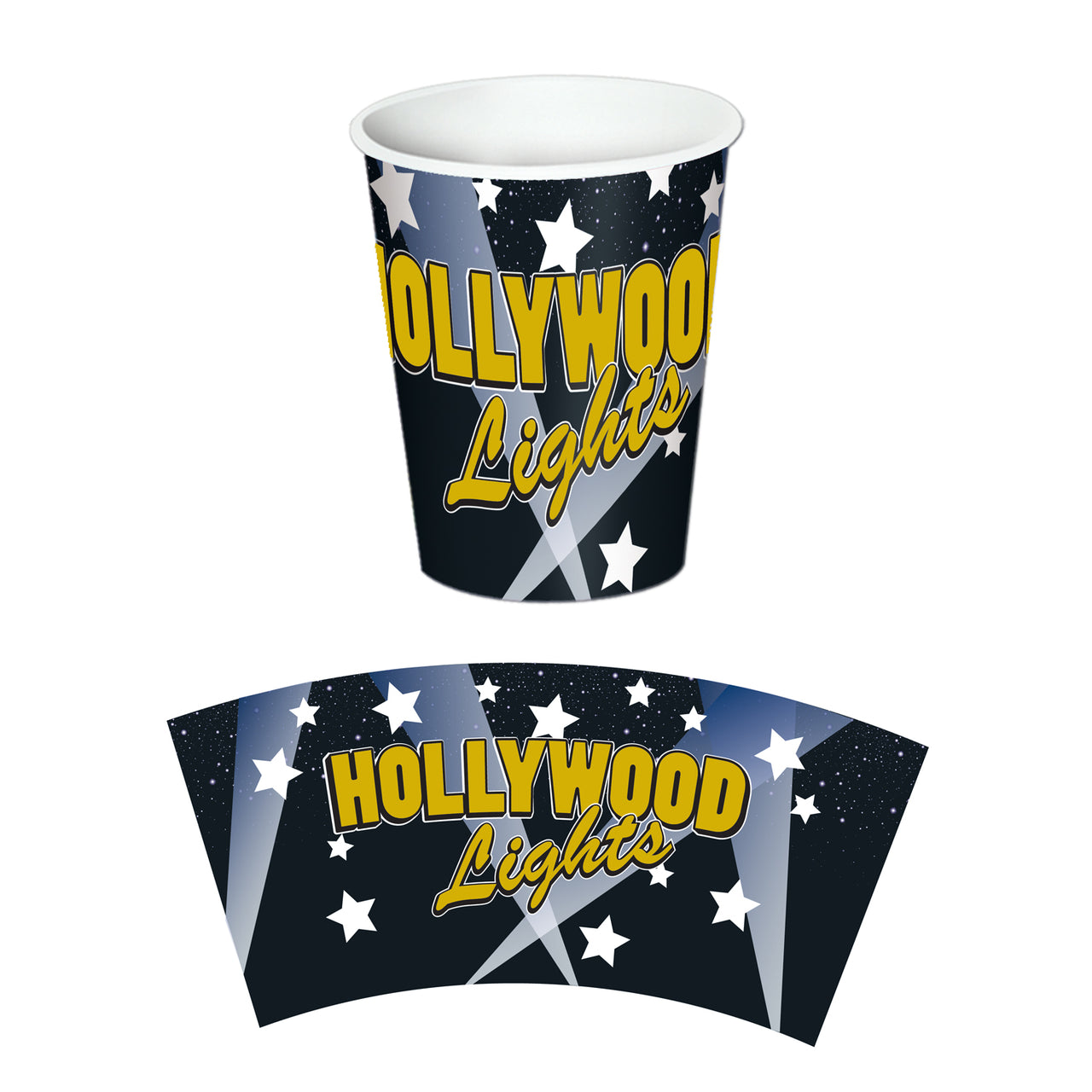 Hollywood Lights Beverage Cups, 9 Oz, Tableware, Awards Night