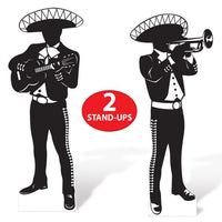 Mariachi Silhouette Stand-Ups