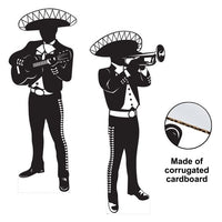 Mariachi Silhouette Stand-Ups