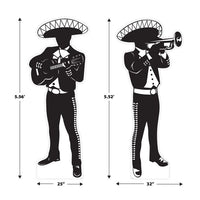 Mariachi Silhouette Stand-Ups