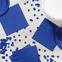 Bulk Cobalt Blue Value Friendly Luncheon Napkins (240 per Case)