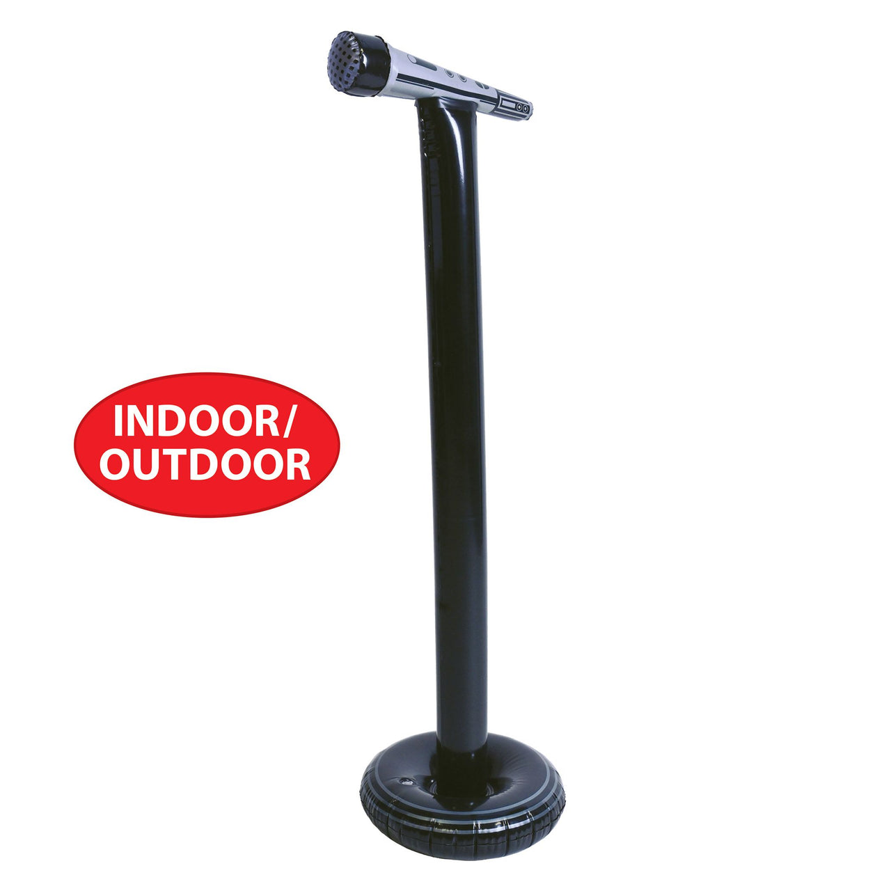 Inflatable Microphone Stand - 3 ft 11 inch Music Prop