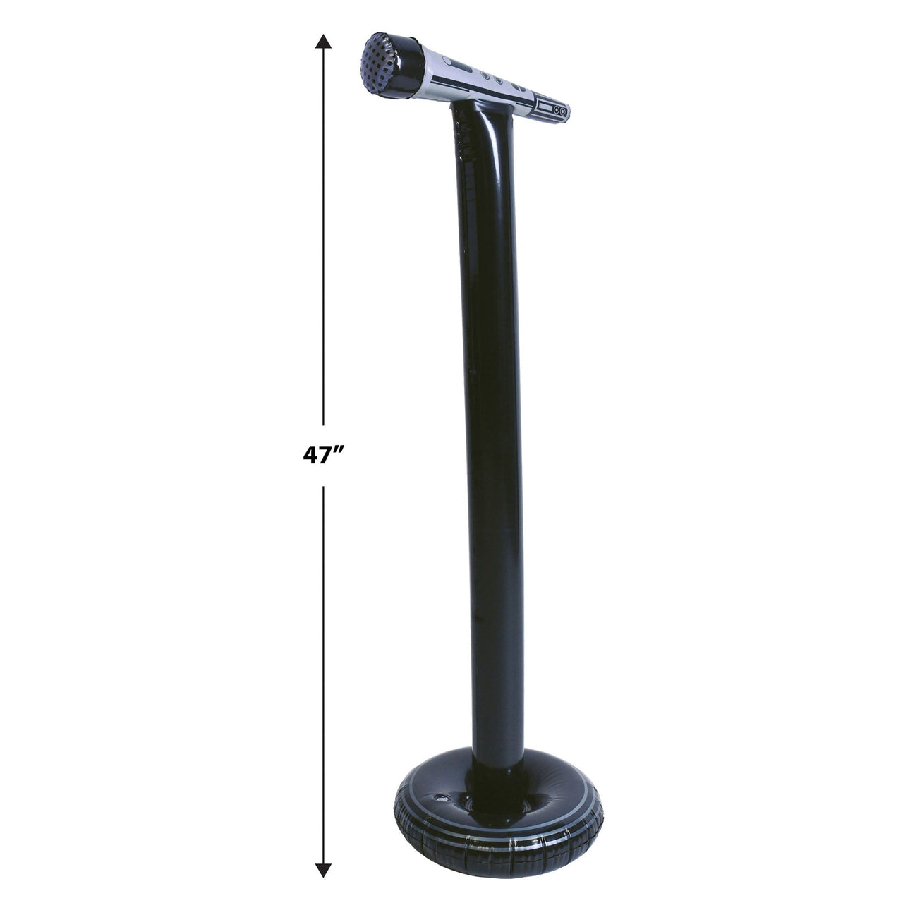 Inflatable Microphone Stand - 3 ft 11 inch Music Prop