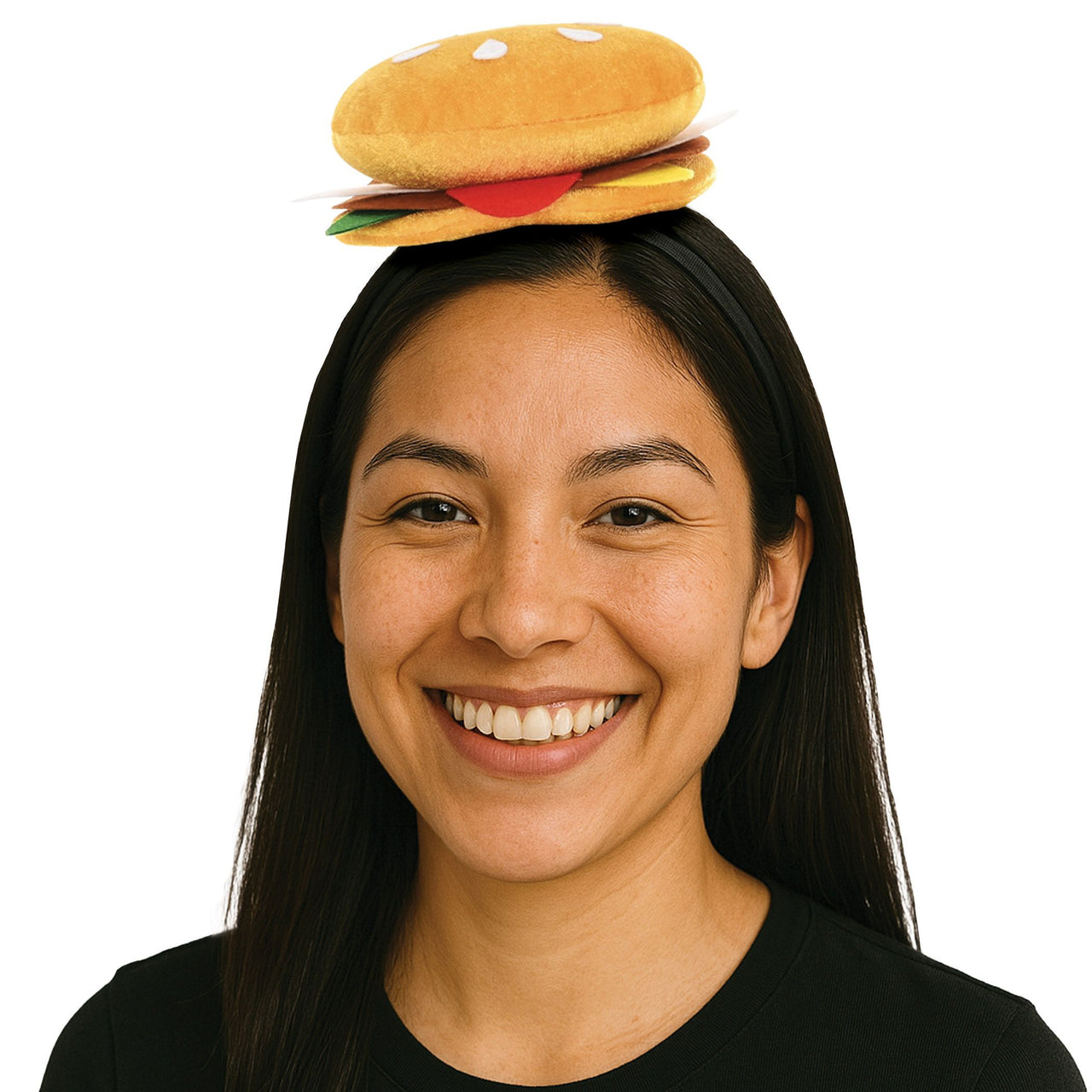 Fun Hamburger Headband - Perfect for Parties!