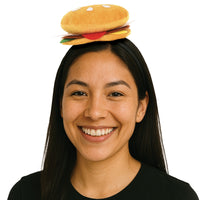 Fun Hamburger Headband - Perfect for Parties!
