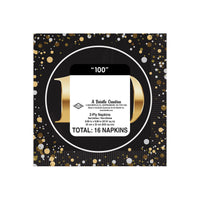 100th Birthday Beverage Napkins - 2-Ply (16/Pkg)