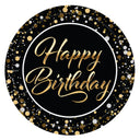 Happy Birthday Plates - 9-inch Dinner Plates (8-count)