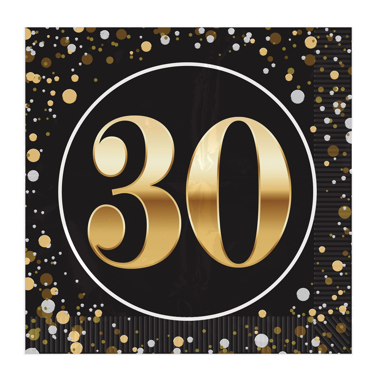 30th Birthday Luncheon Napkins - 2-Ply (16 Pack)
