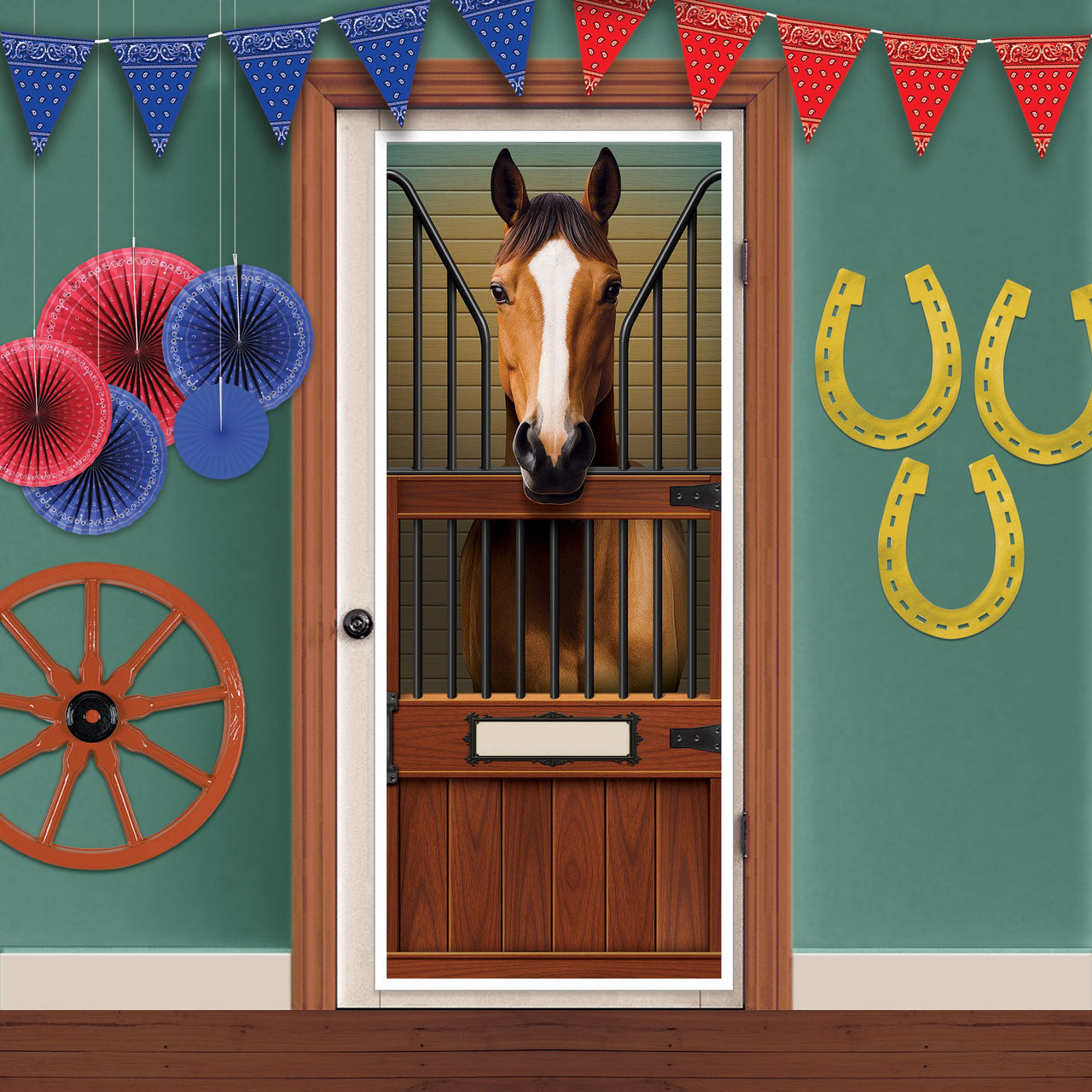 Horse Door Cover - All-Weather Western & Farm Decor