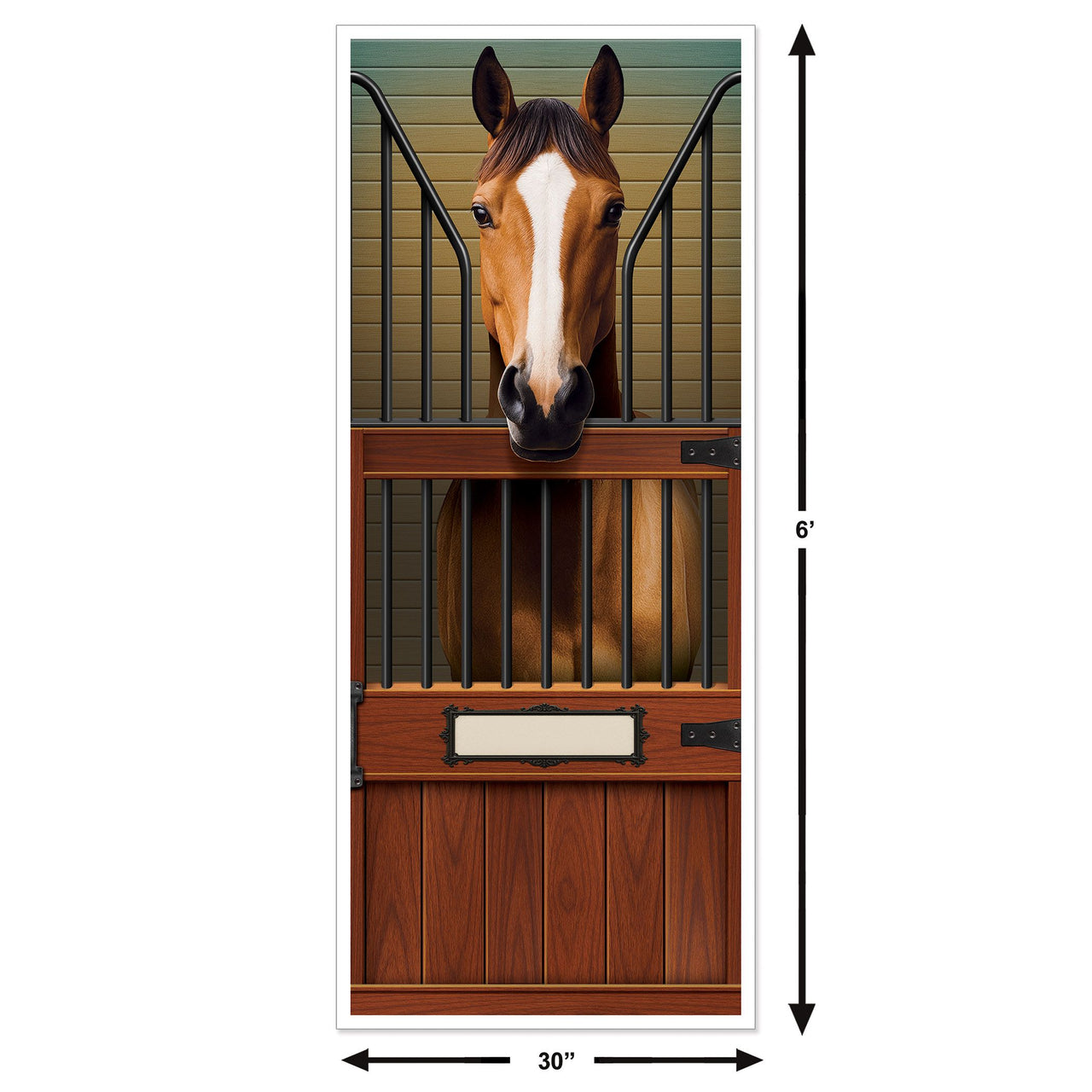 Horse Door Cover - All-Weather Western & Farm Decor