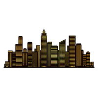 Cityscape Stand-Up Prop - 5ft 9in Awards Night & Heroes