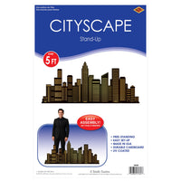 Cityscape Stand-Up Prop - 5ft 9in Awards Night & Heroes
