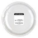 Happy Birthday Dessert Plates - 7 inch (8 Count)