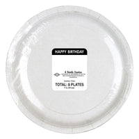Happy Birthday Dessert Plates - 7 inch (8 Count)