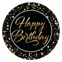 Happy Birthday Dessert Plates - 7 inch (8 Count)