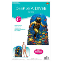 Deep Sea Diver Stand-Up Prop - Under The Sea & Luau Decor