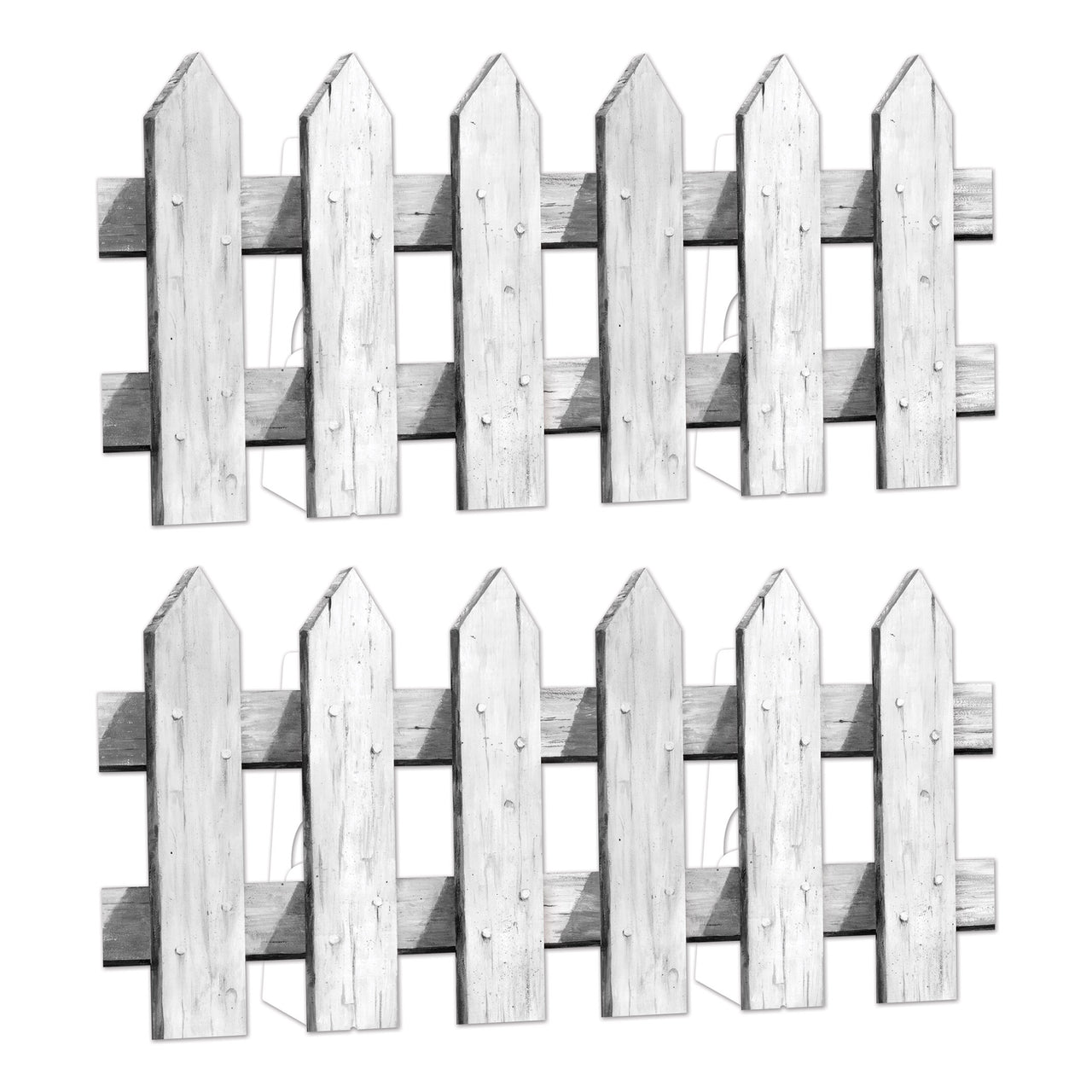 Picket Fence Stand-Ups, 24" x 3' 10", Novelty Items, Spring/Summer, New Press Line Items