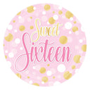 Sweet 16 Dessert Plates - 7 Inch (8-Pack)