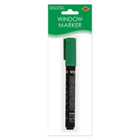 Green Washable Window Marker - Indoor & Outdoor Fun