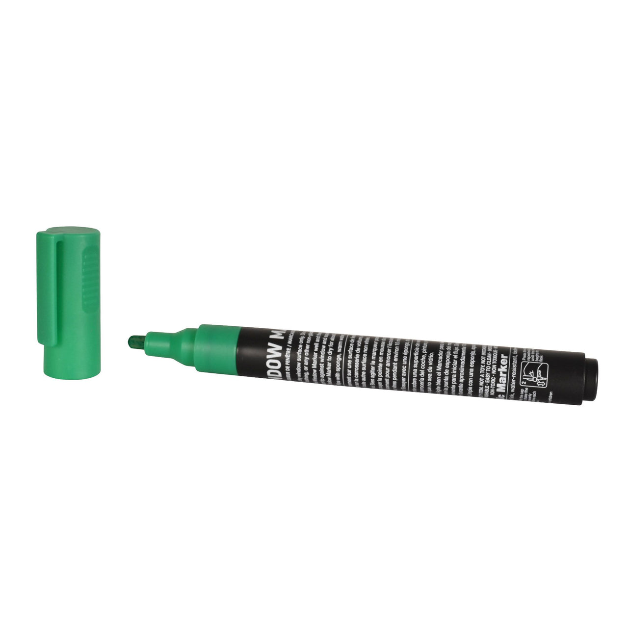 Green Washable Window Marker - Indoor & Outdoor Fun