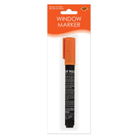 Orange Window Marker - Washable & Non-Toxic for Spirit & School