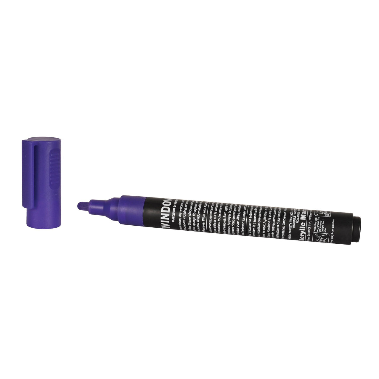 Purple Washable Window Marker - Indoor & Outdoor Use