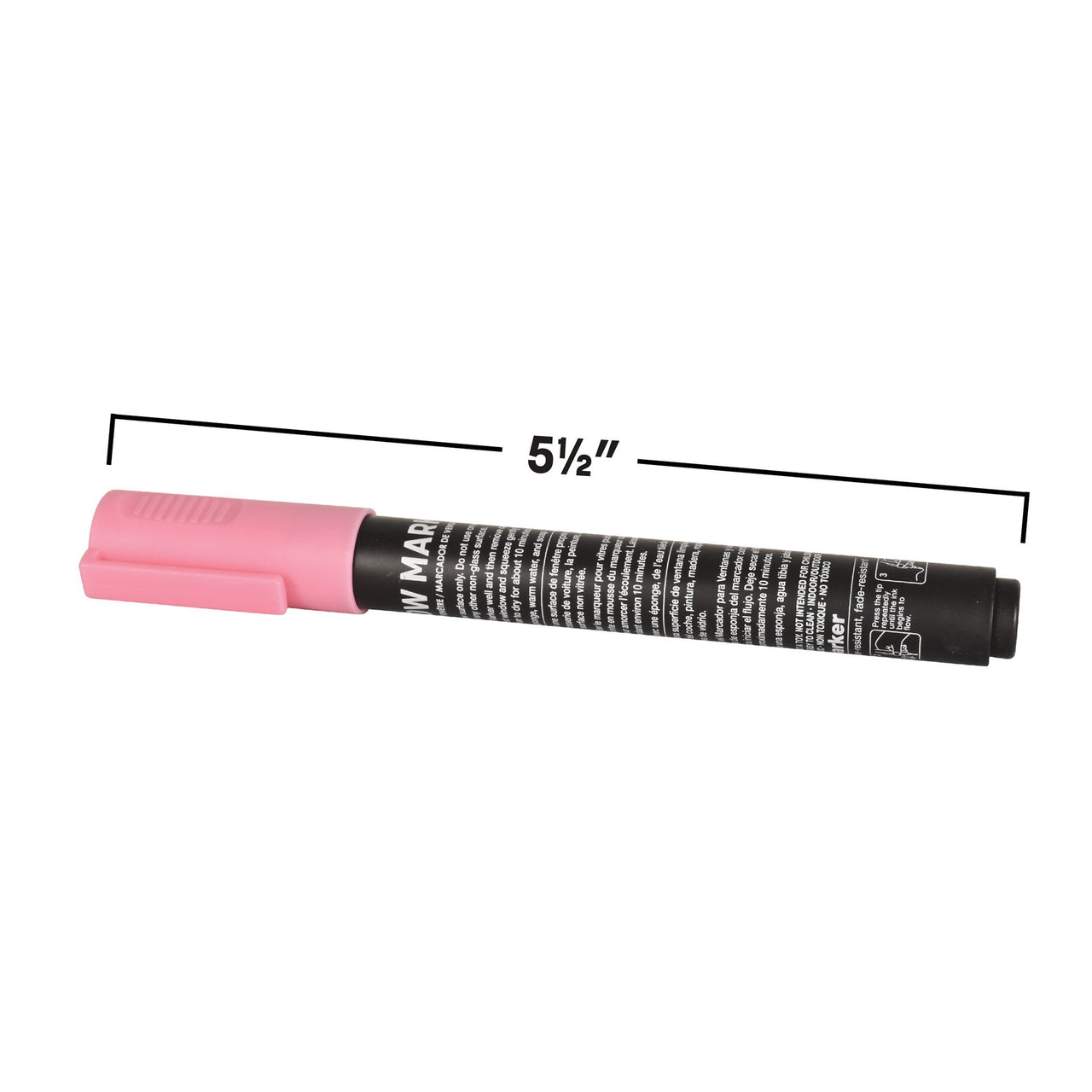 Pink Washable Window Marker - Indoor & Outdoor Use