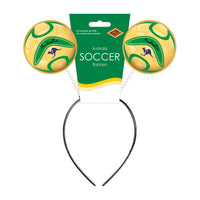 Soccer Ball Boppers Headband - Australia Theme