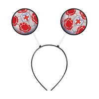 England Soccer Boppers Headband - Sports Fan Accessory