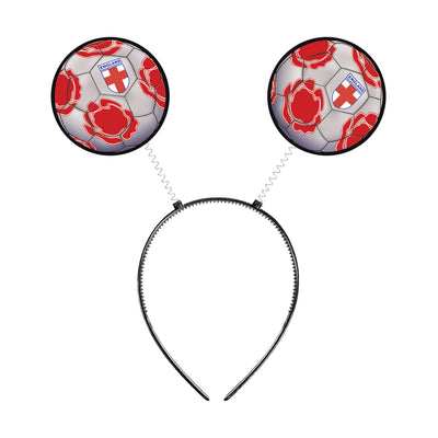 England Soccer Boppers Headband - Sports Fan Accessory