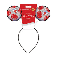 England Soccer Boppers Headband - Sports Fan Accessory