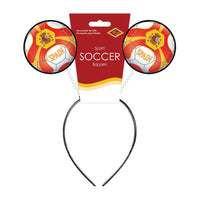 Spain Flag Boppers Headband - Soccer & Sports Fan Accessory