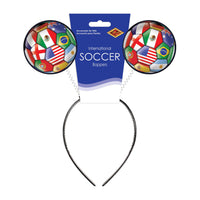 Soccer Boppers Headband - International Sports Fan Accessory