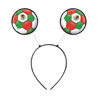Mexico Boppers Headband - Soccer Fan Accessory